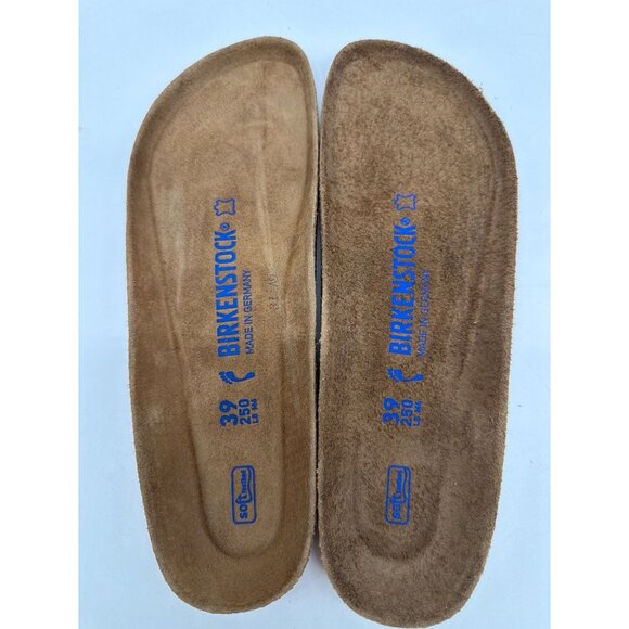 Birkenstock Arizona PAP Narrow Fit Cork Insoles Size 39 EU / 8 US Natural Cork & - Picture 3 of 5